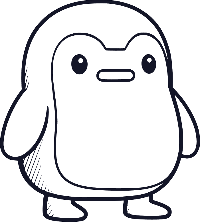 Big background pengu